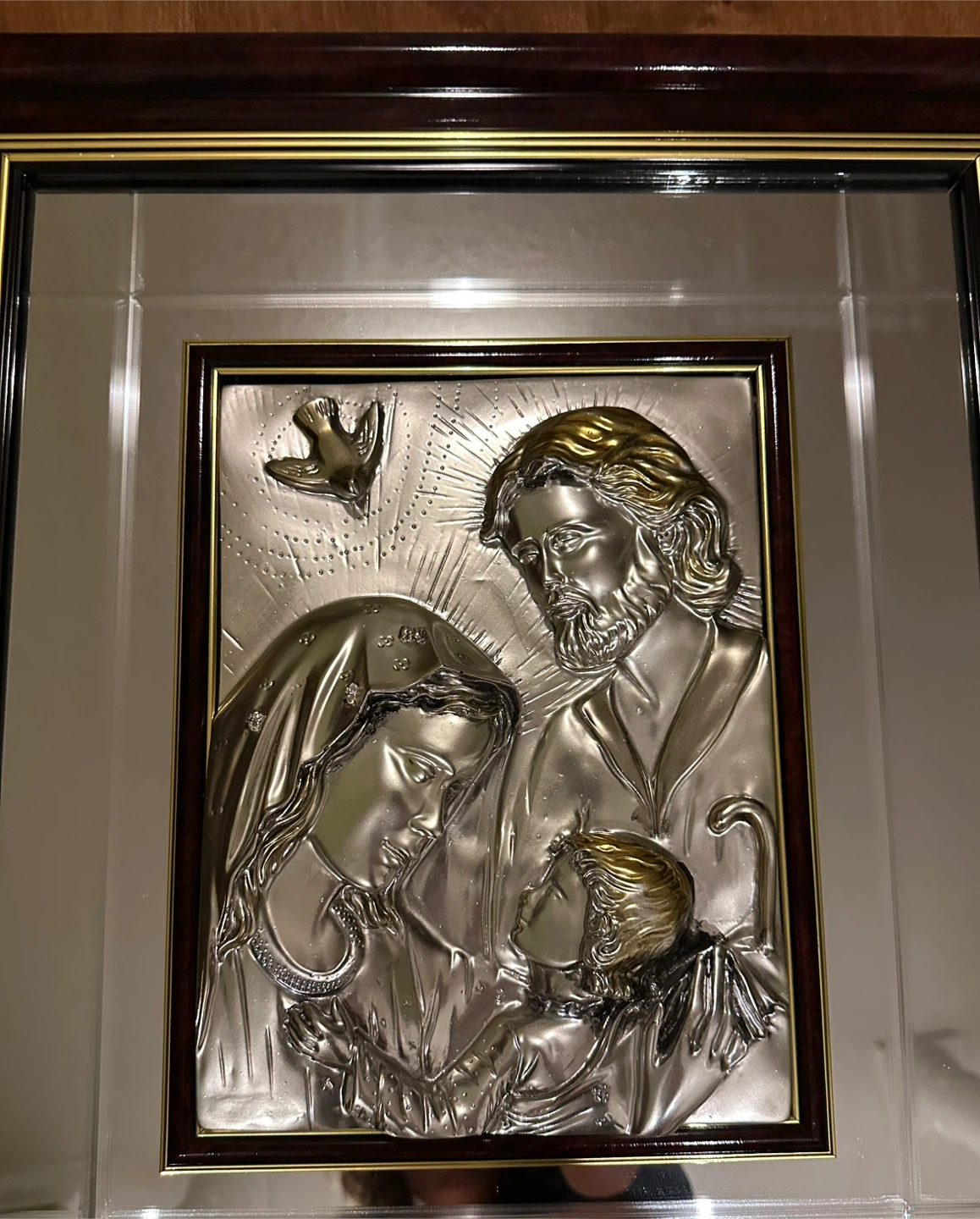 Framed Holy Family Art - photo 2
