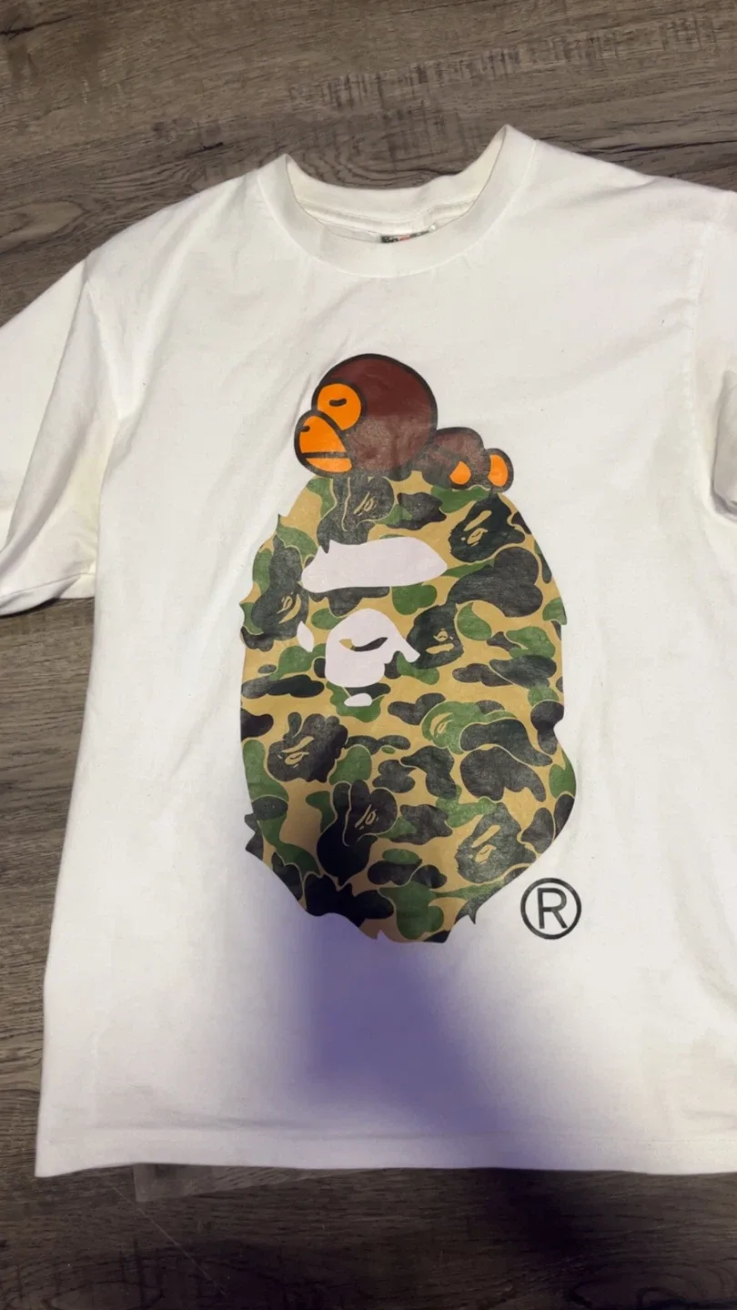 A Bathing Ape (BAPE) Camo T-Shirt - Size S image indicator(2)