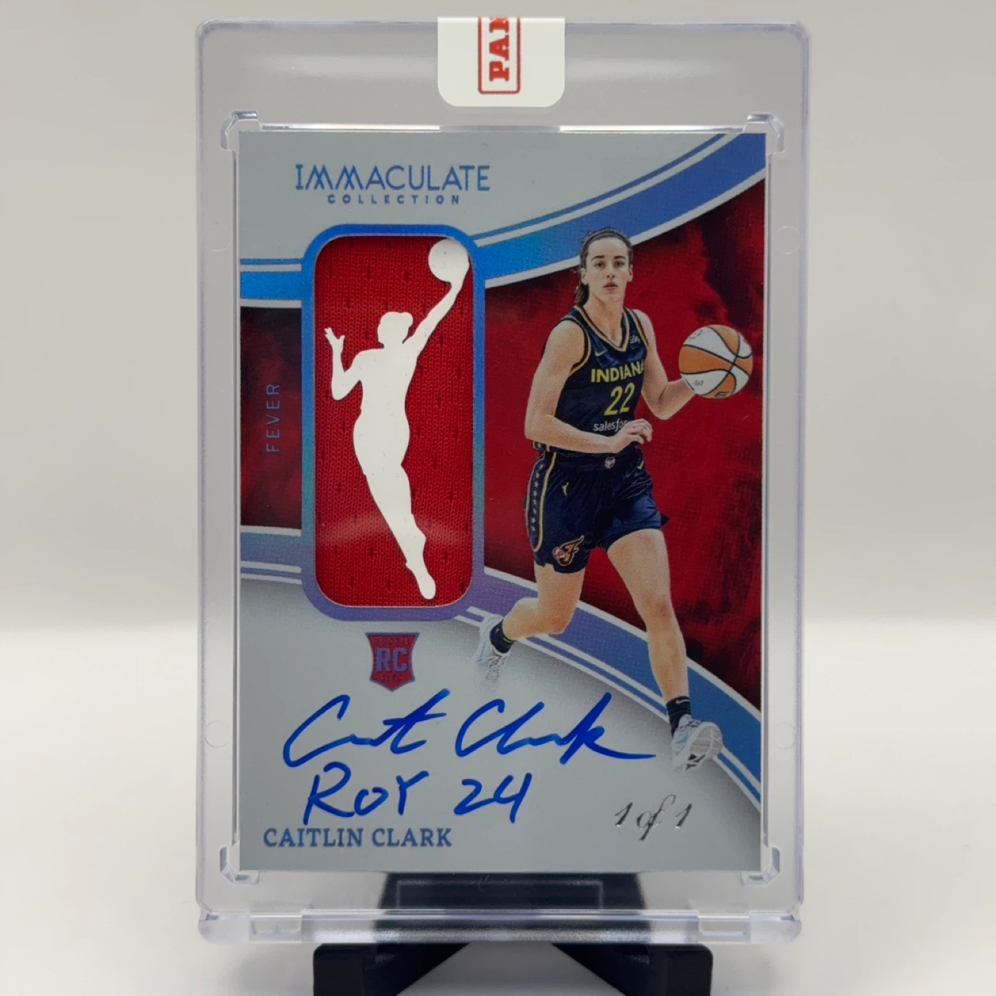 Caitlin Clark 1/1 Rookie Card Logo-man‼️
