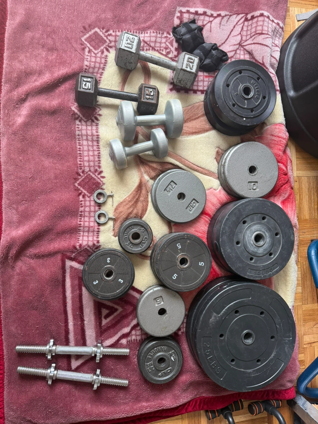Weight Set with Dumbbells & Plates - photo 2