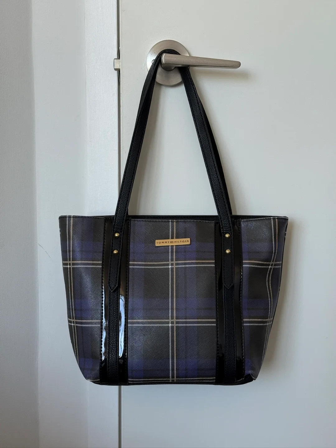 Tommy Hilfiger Plaid Tote Bag