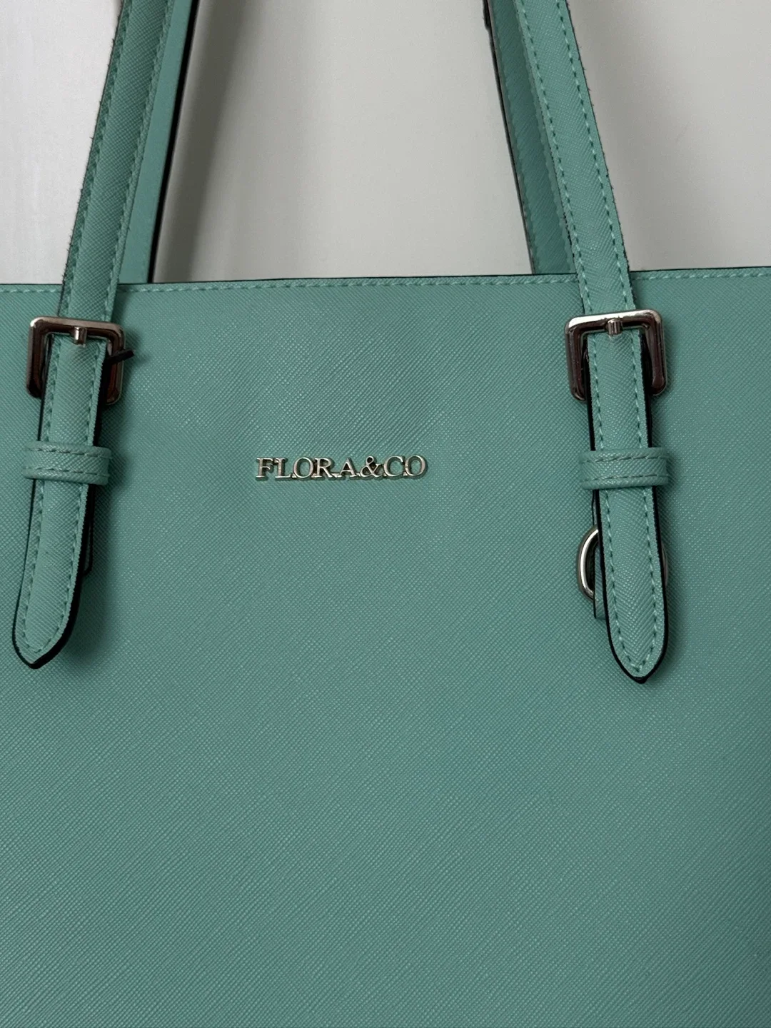 Flora & Co. Mint Green Tote Bag image indicator(2)