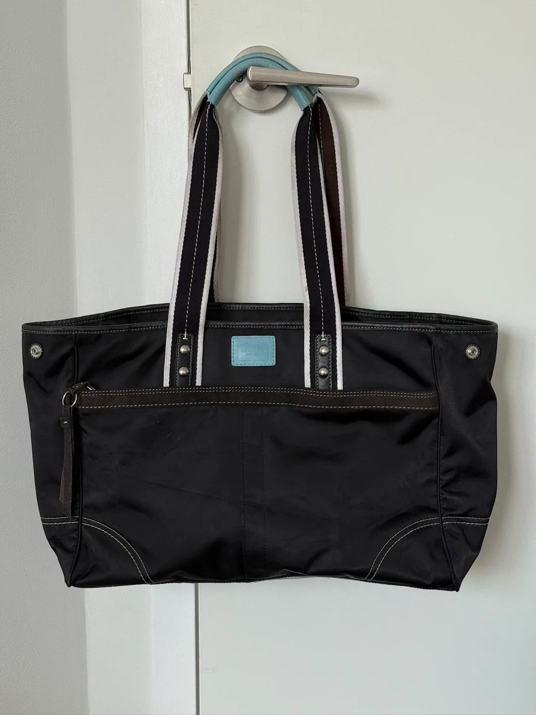 Coach Black Tote Bag image indicator(6)