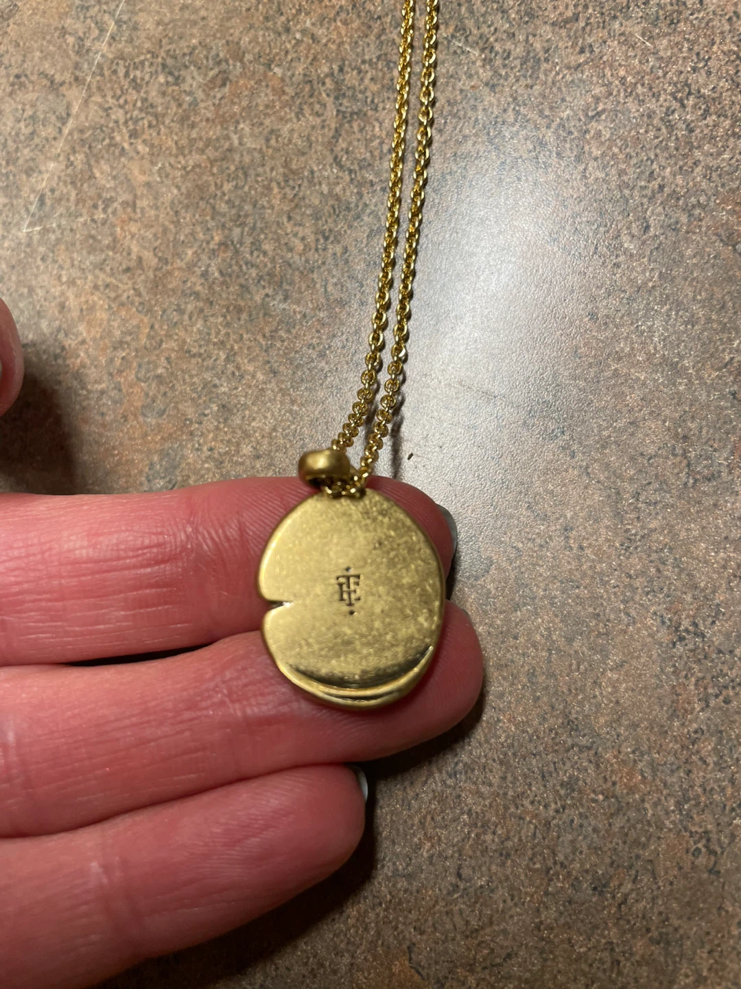 Gold Zodiac Cancer Necklace Tommy Hilfiger - photo 2