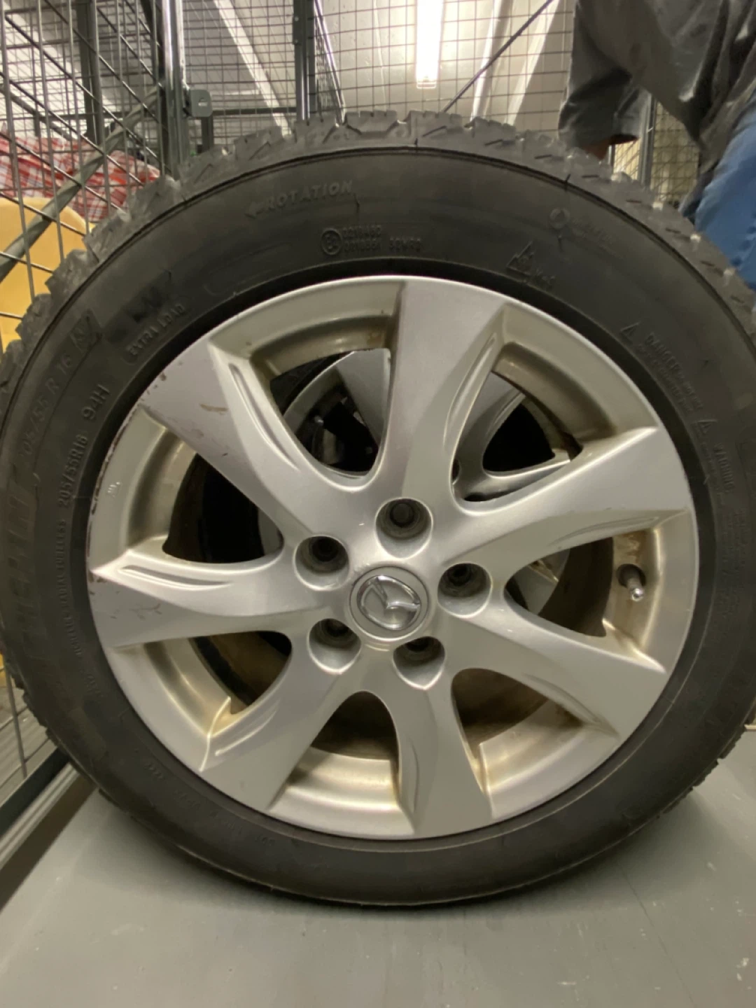 Quick Sale Mazda Rims & Royal Snow and Michelin Tires 205/55R16 - photo 3