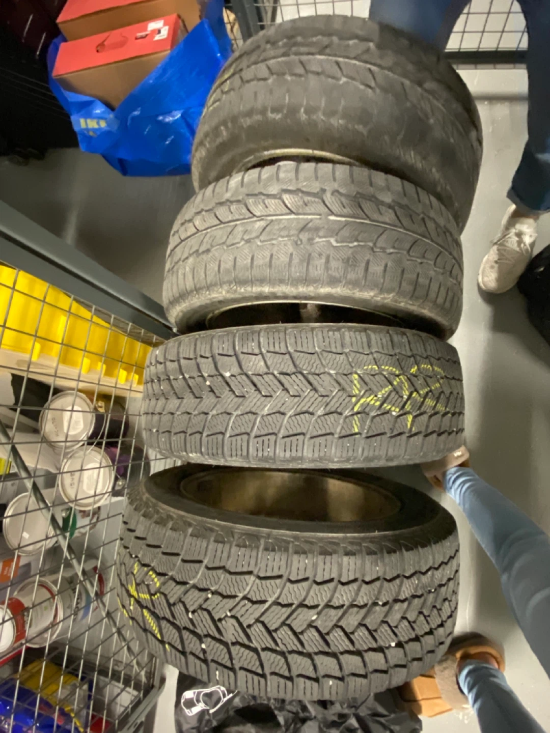 Quick Sale Mazda Rims & Royal Snow and Michelin Tires 205/55R16