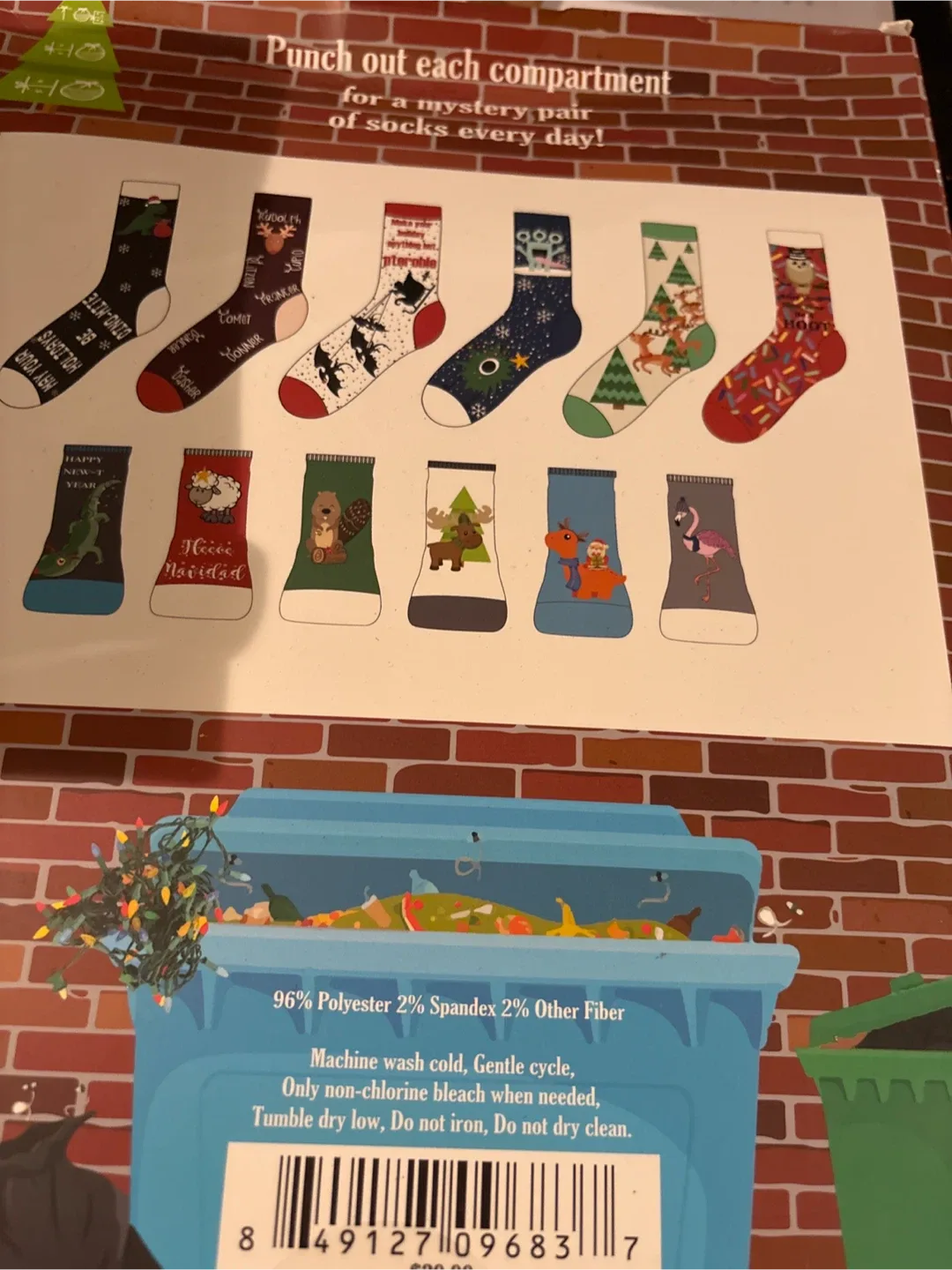 Socks Advent Calendar - 12 Pairs image indicator(2)