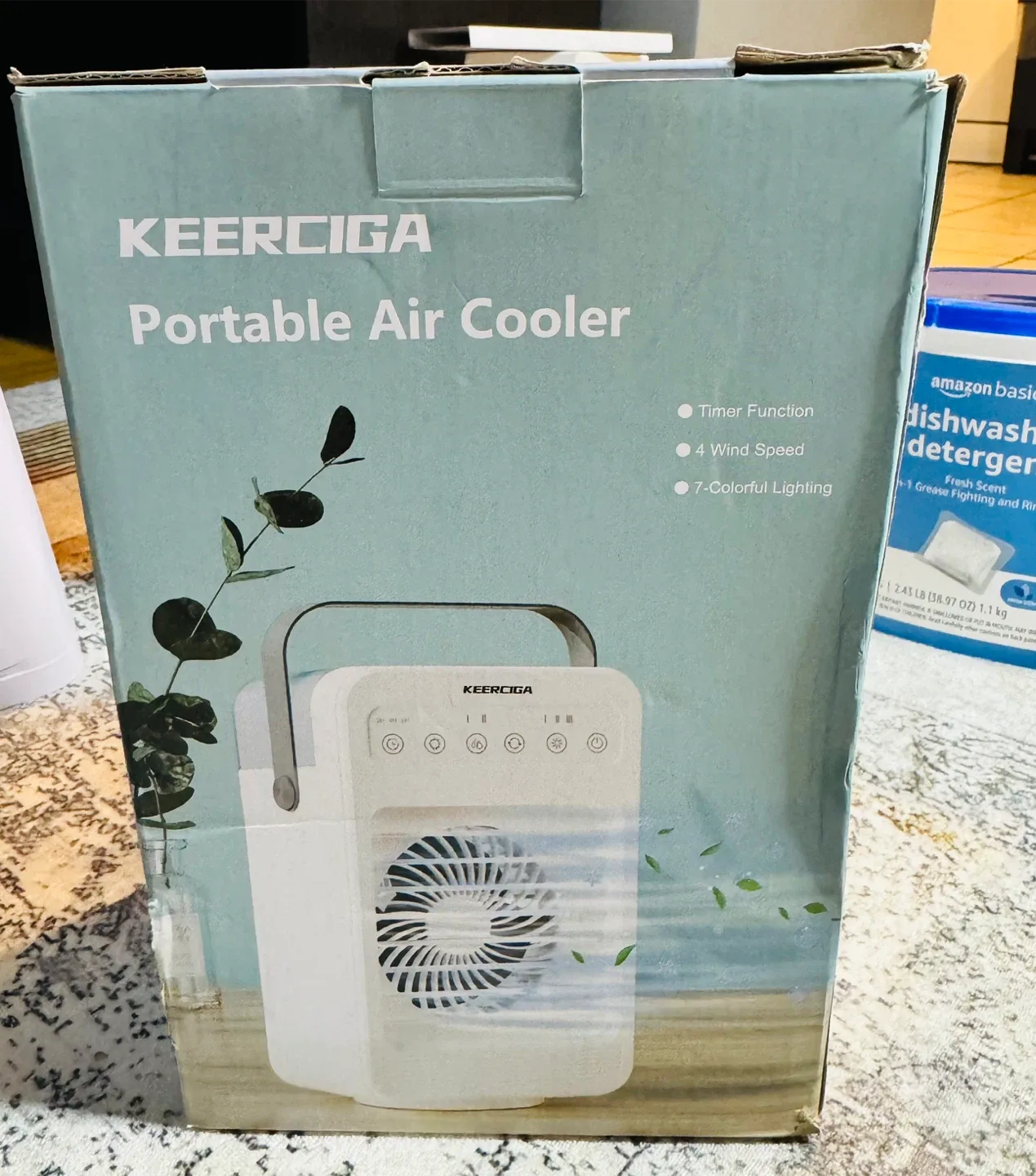 KEERCIGA Portable Air Cooler New! thumbnail