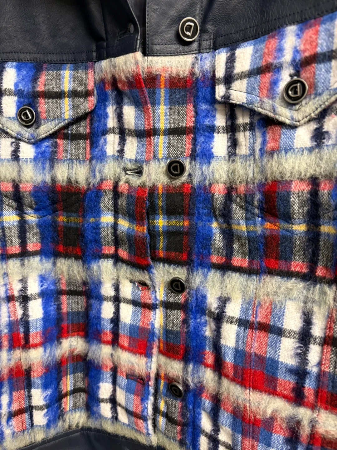 Desigual Wool Blend Jacket - Size L image indicator(7)