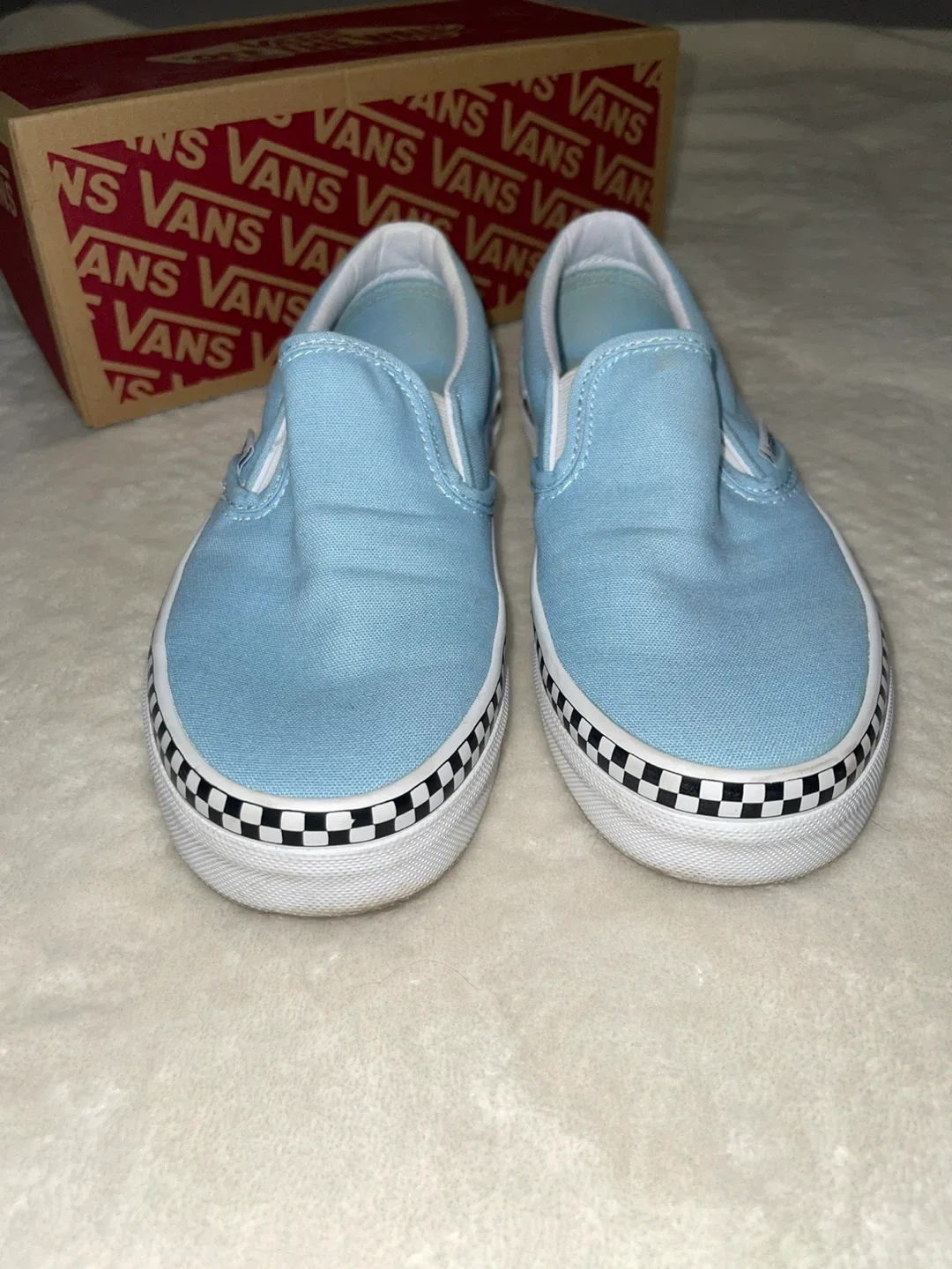Vans Classic Slip-On Cool Blue, Size 5 (Women) image indicator(4)