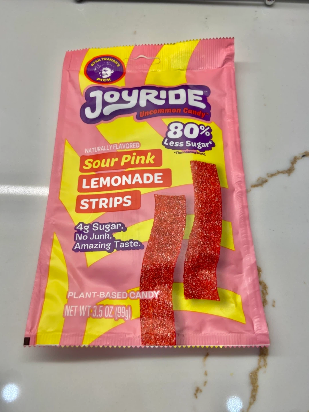Joyride Sour Pink Lemonade Strips