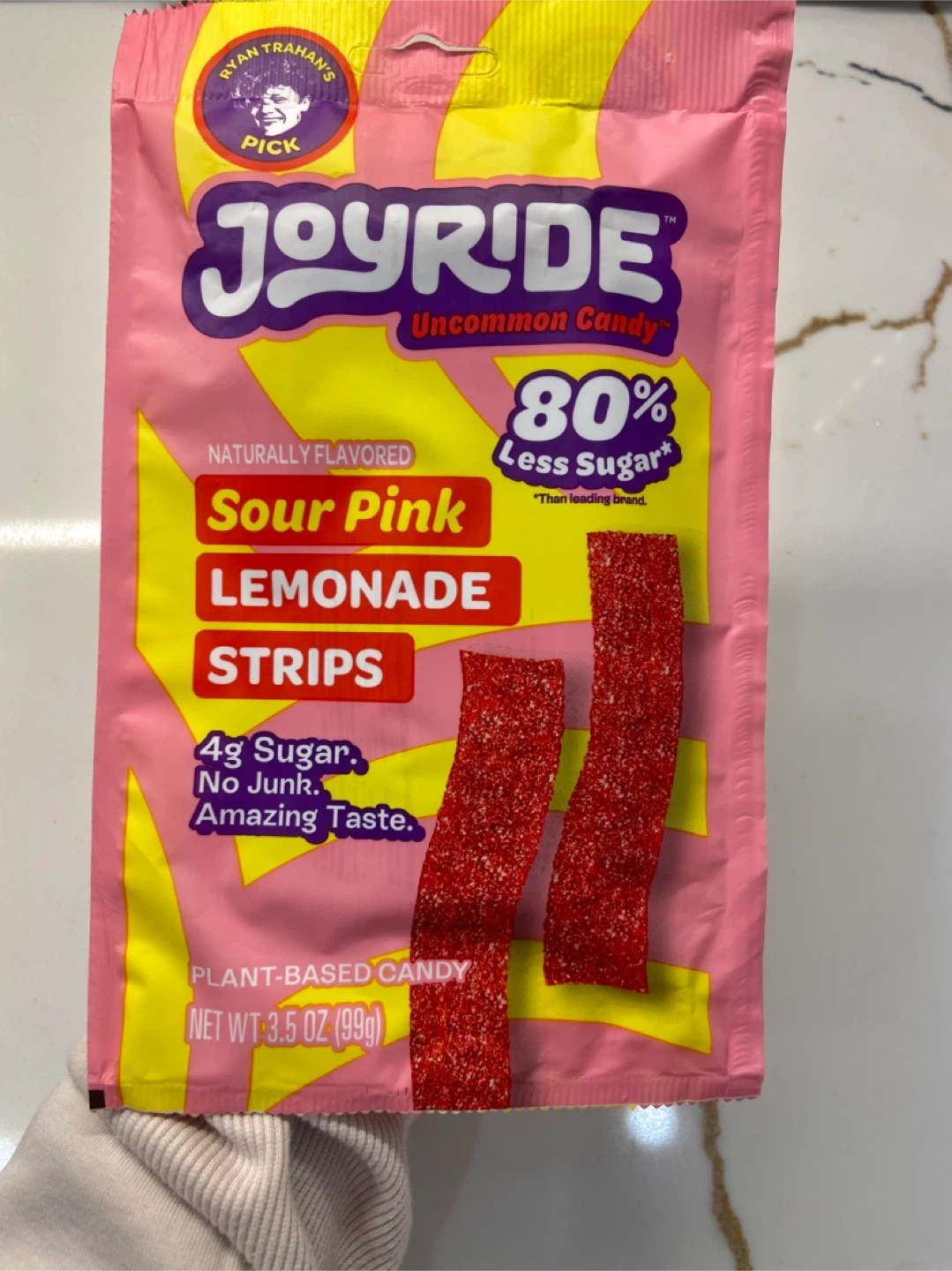 Joyride Sour Pink Lemonade Strips - photo 3