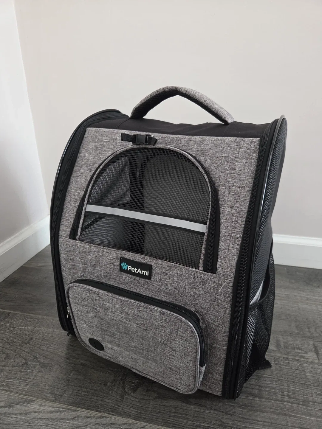 PetAmi Pet Carrier Backpack - Gray