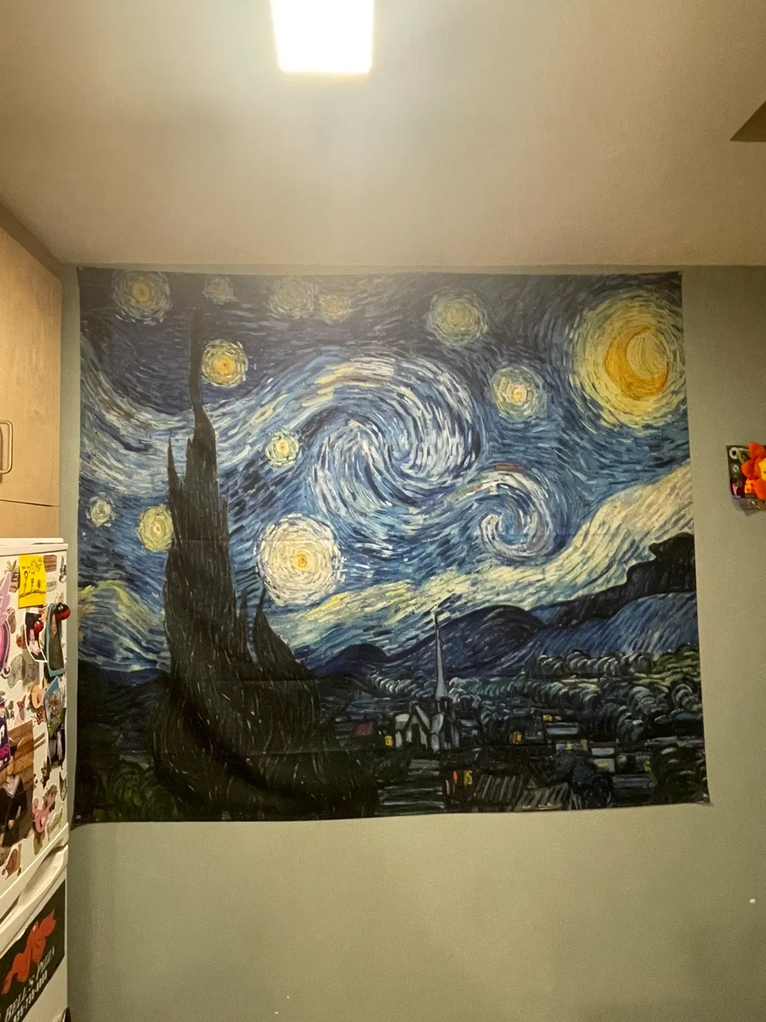 The starry night tapestry - Vincent Van Gogh