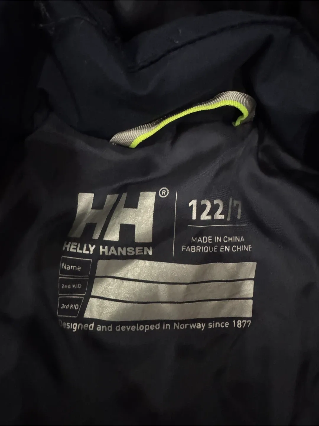 Helly Hansen Kids Snowsuit - Size 122/7 image indicator(3)