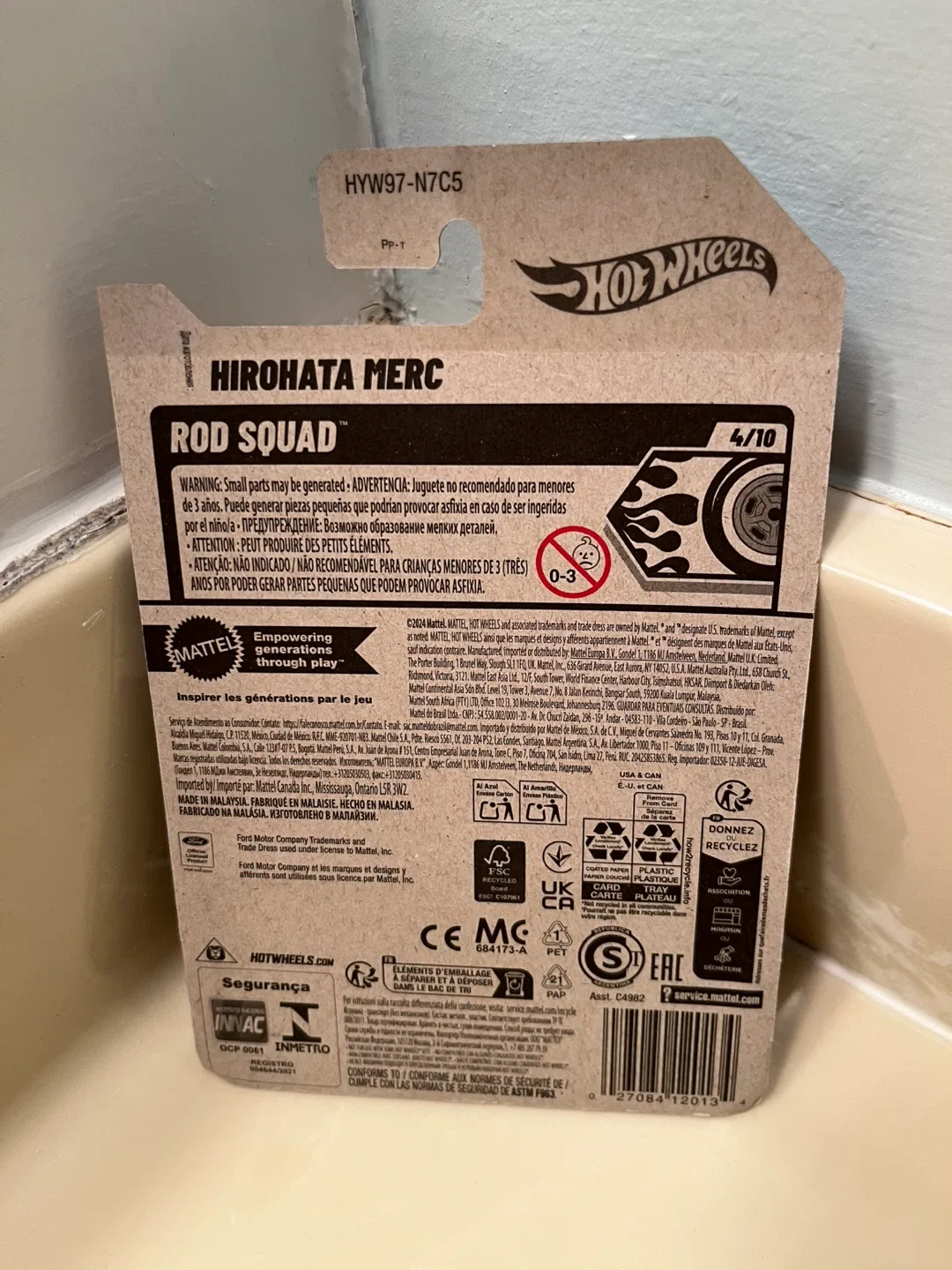 Hot Wheels Hirohata Merc 46/250 image indicator(3)