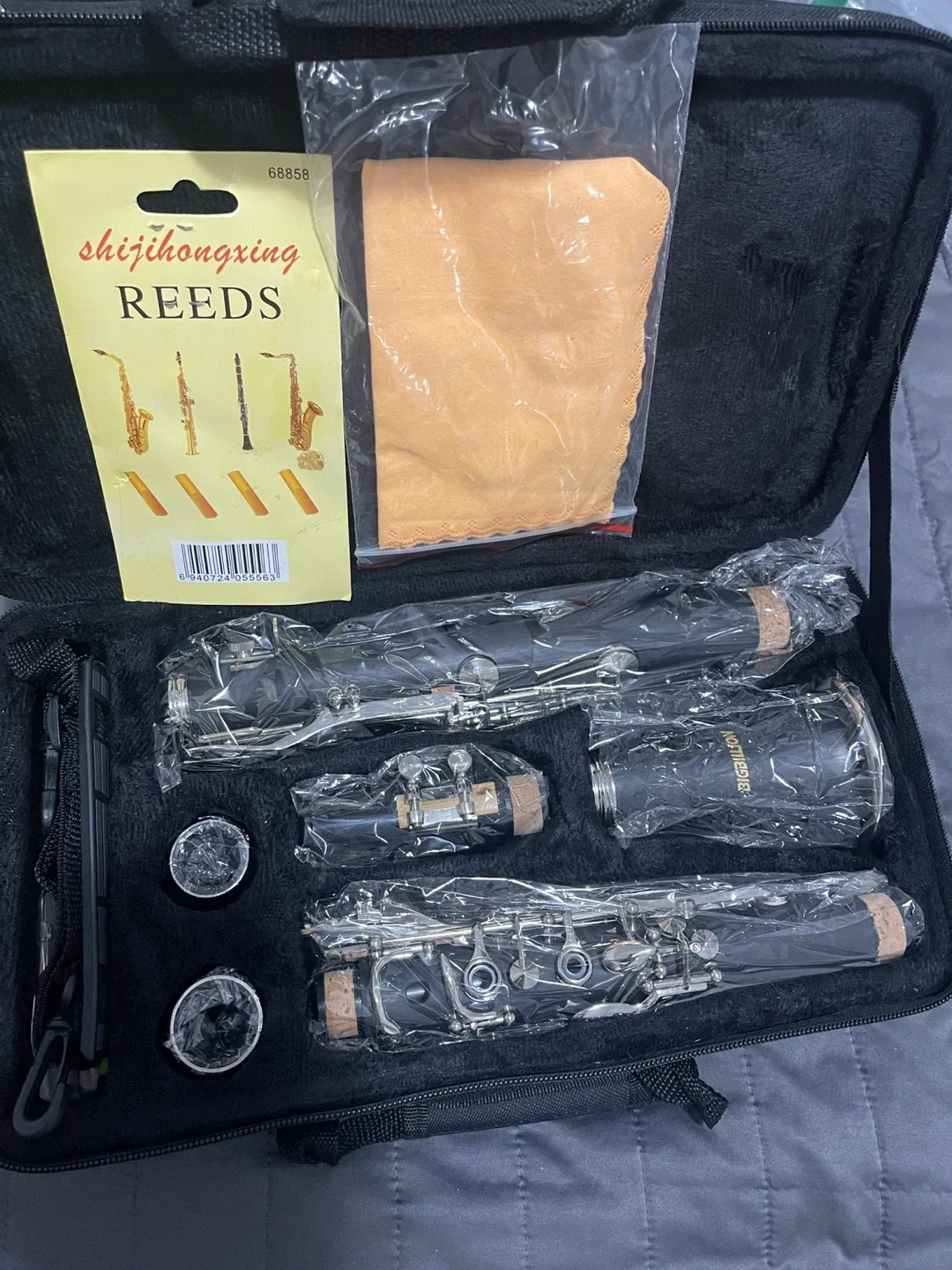 Clarinete , BIGBILLION B Flat Student Beginner Clarinet image indicator(9)