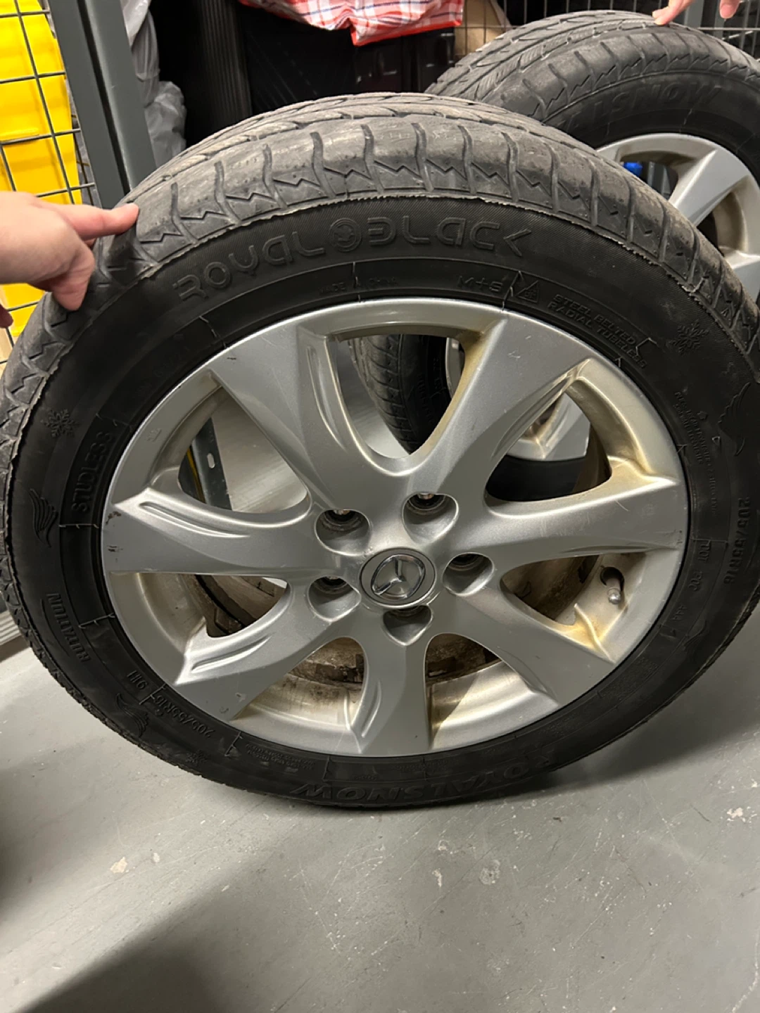 Quick Sale Mazda Rims & Royal Snow and Michelin Tires 205/55R16 - photo 4