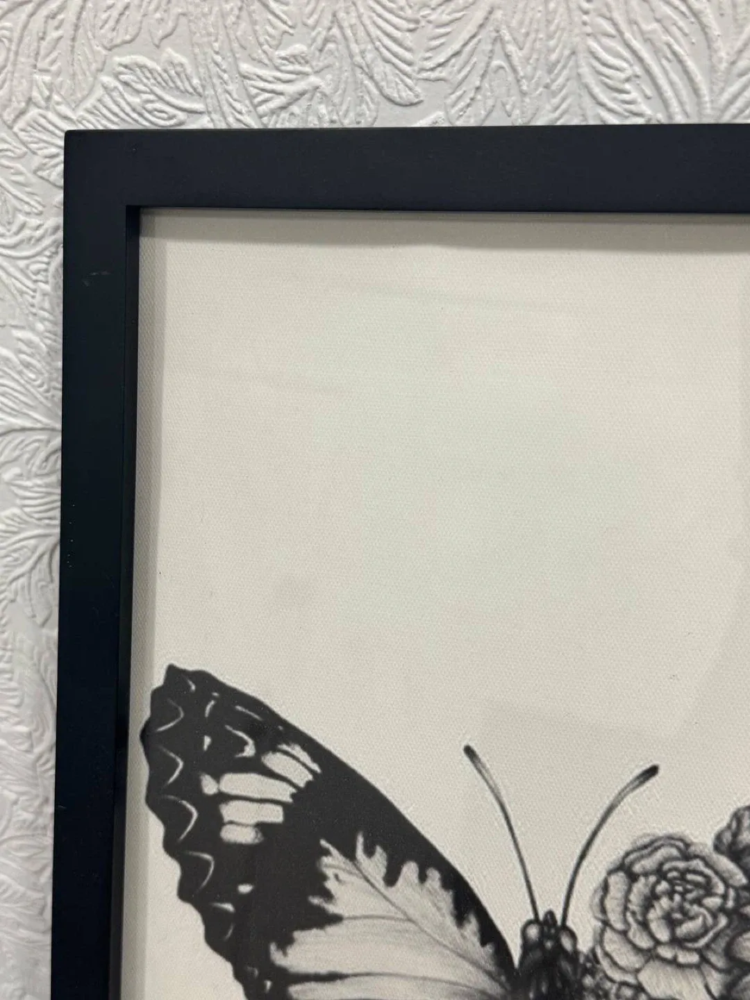 Butterfly & Floral Framed Wall Art image indicator(5)