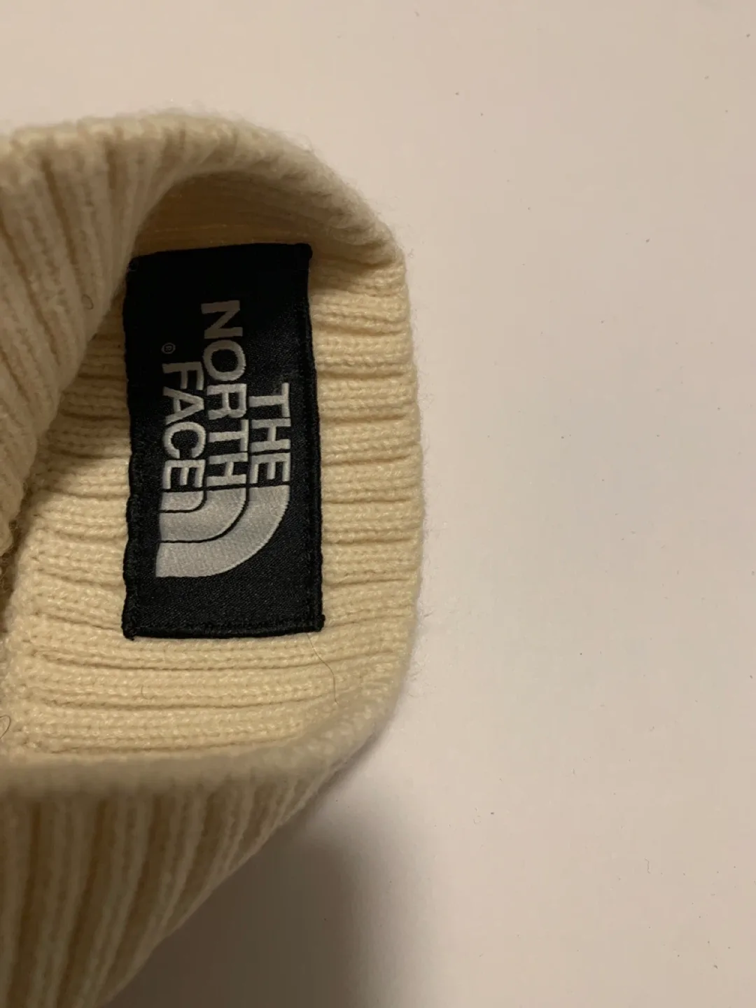 The North Face Cream Knit Beanie image indicator(2)
