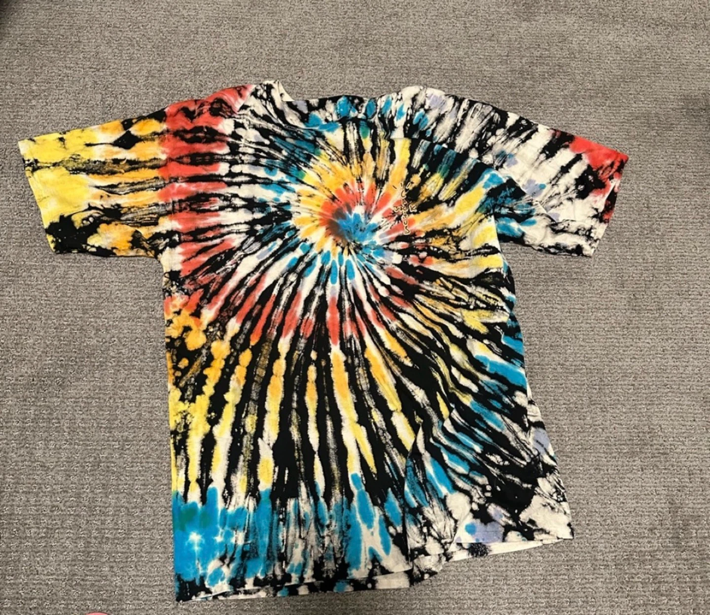 Travis Scott "Highest In The Room" Tie Dye T-Shirt XXL - photo 2