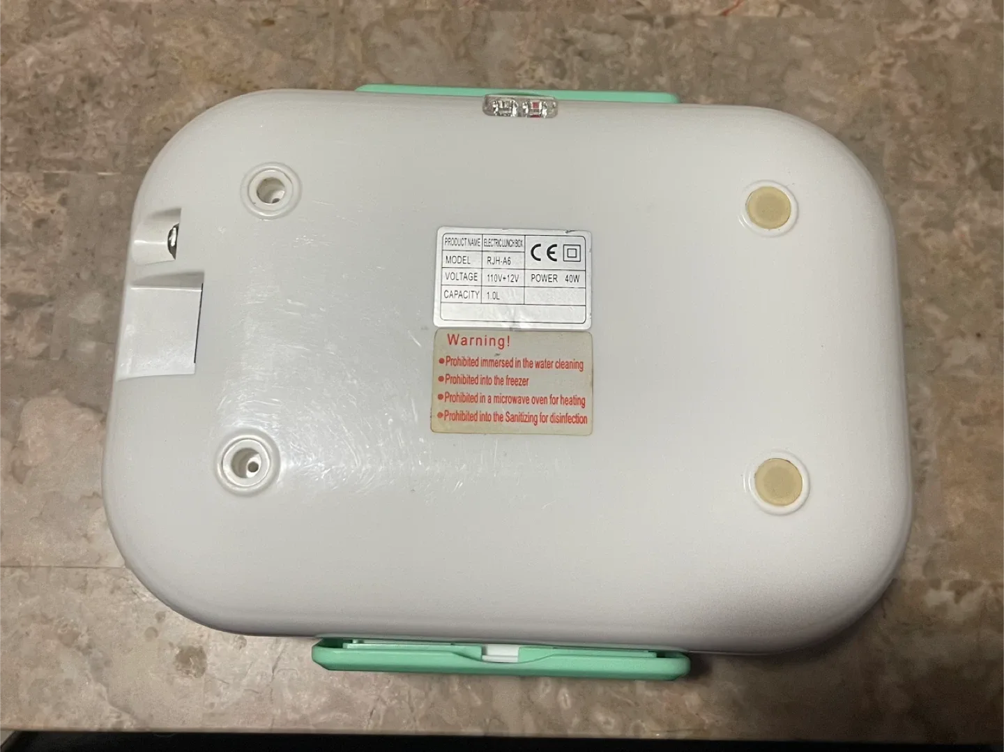 Portable Electric Lunch Box Food Heater image indicator(6)