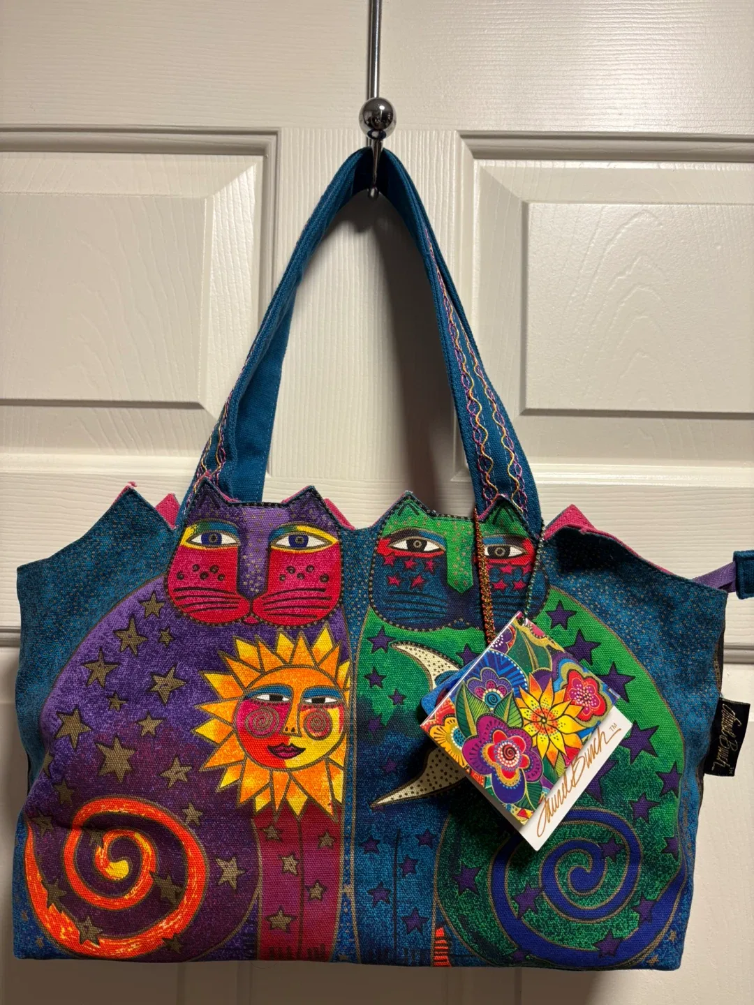 Laurel Burch Cats Tote Bag