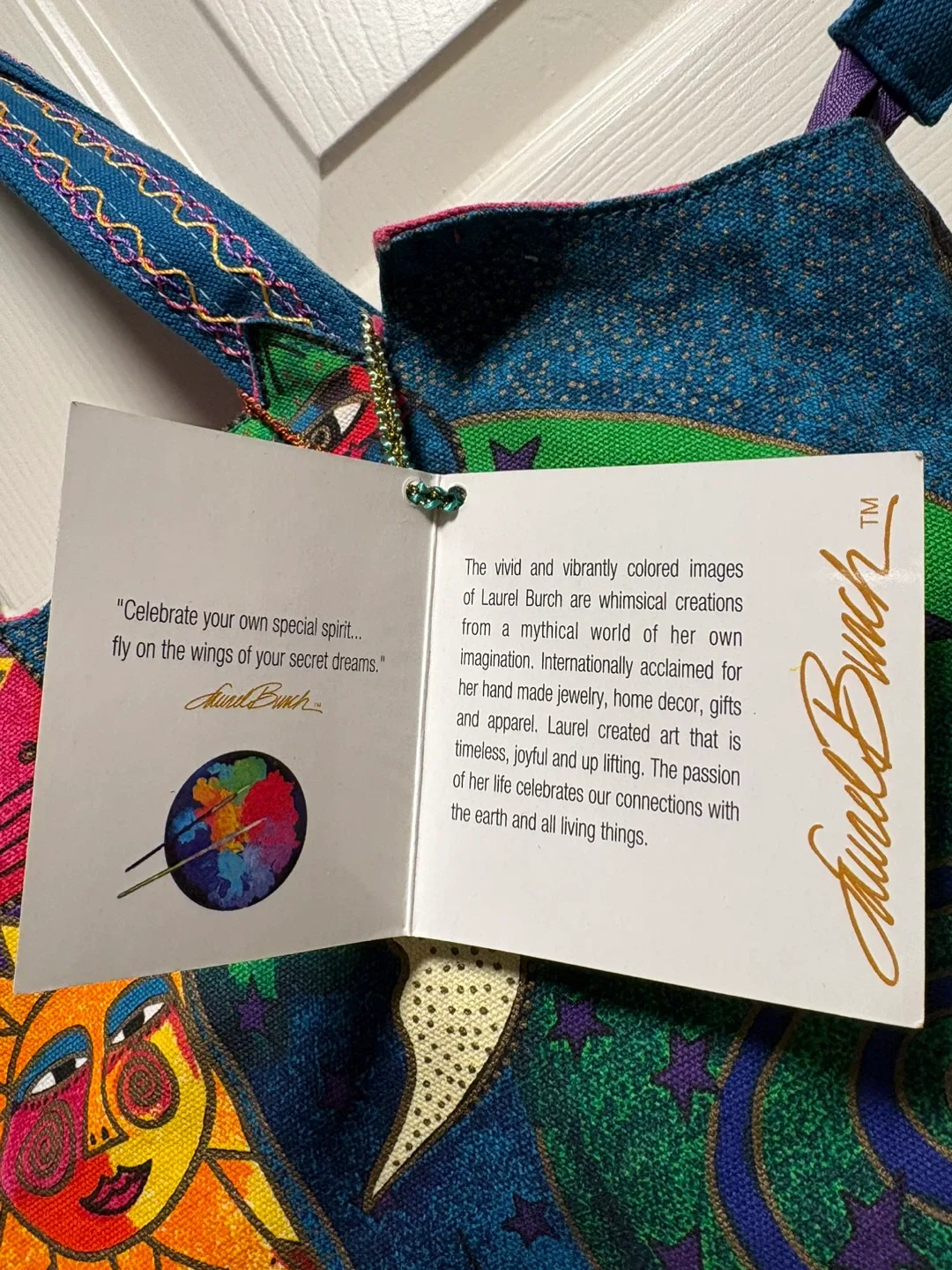 Laurel Burch Cats Tote Bag image indicator(3)