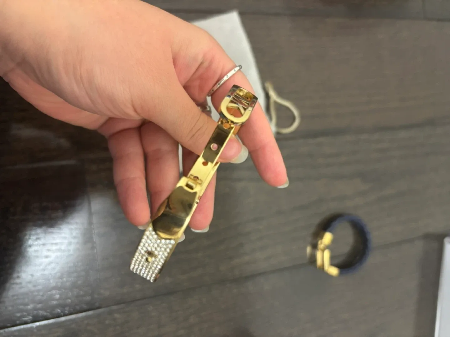 Michael Kors Gold Bangle Bracelet image indicator(4)