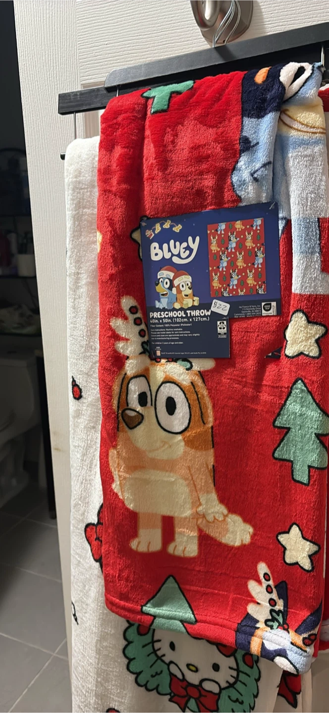 Bluey Preschool Throw - 40in x 50in