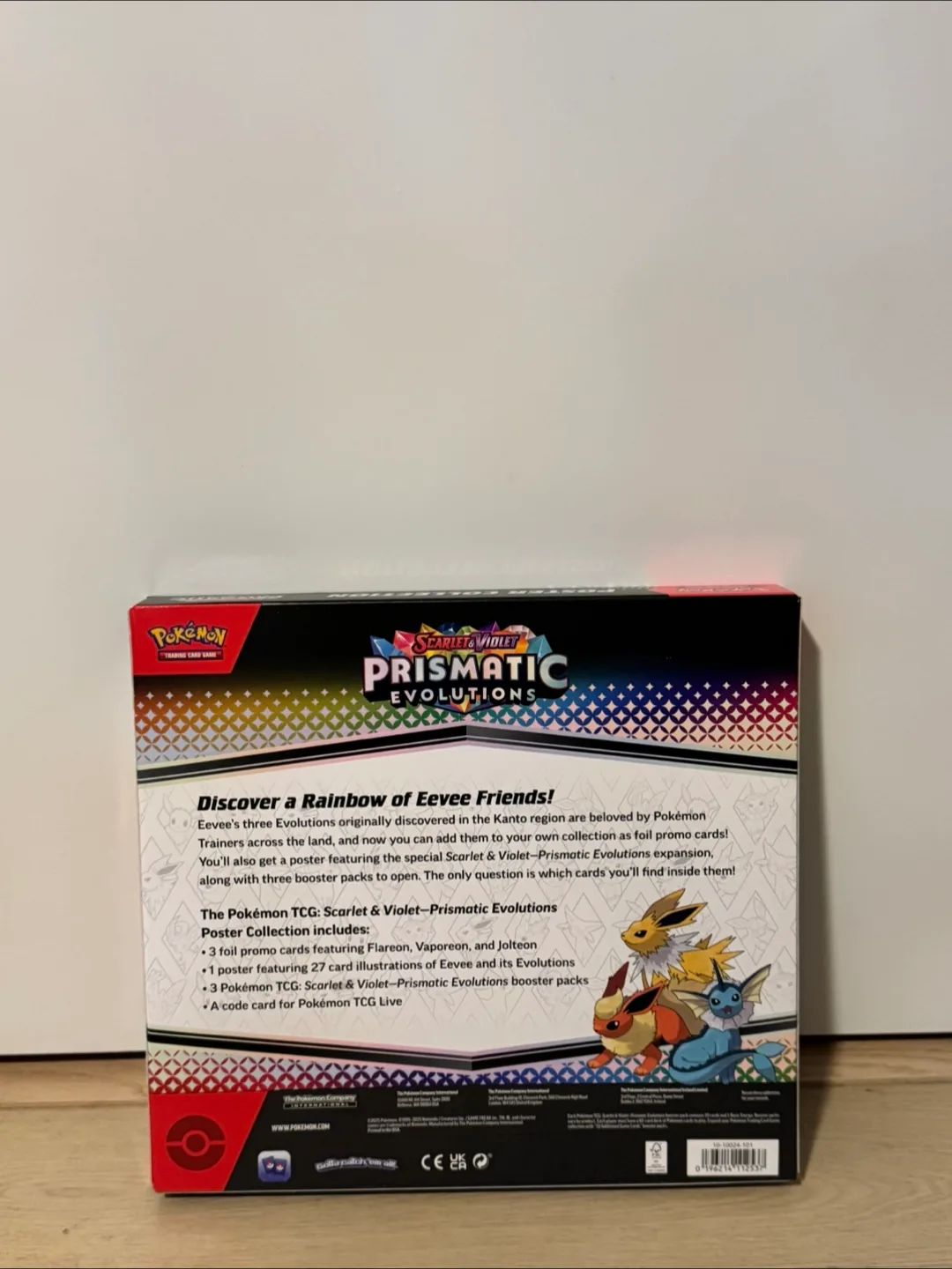 Pokemon Prismatic evolution poster collection image indicator(2)