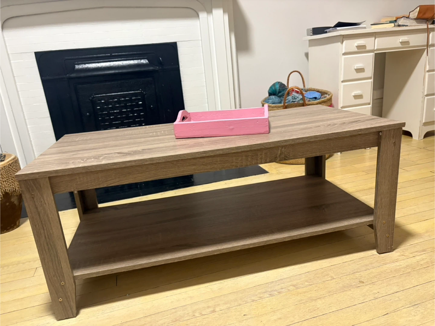 Coffee Table with Shelf - Great Condition! - photo 2