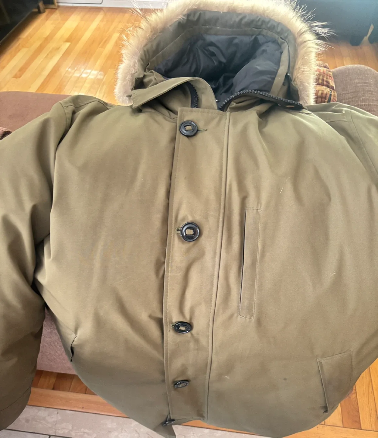 2 X L Canada goose like new jacket image indicator(3)