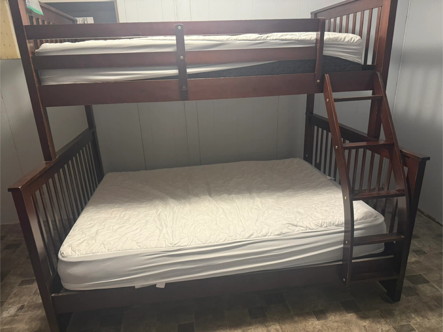 Wooden Bunk Bed Frame, $300