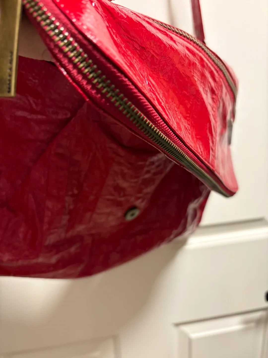 Matt & Nat Red Satchel Bag image indicator(9)