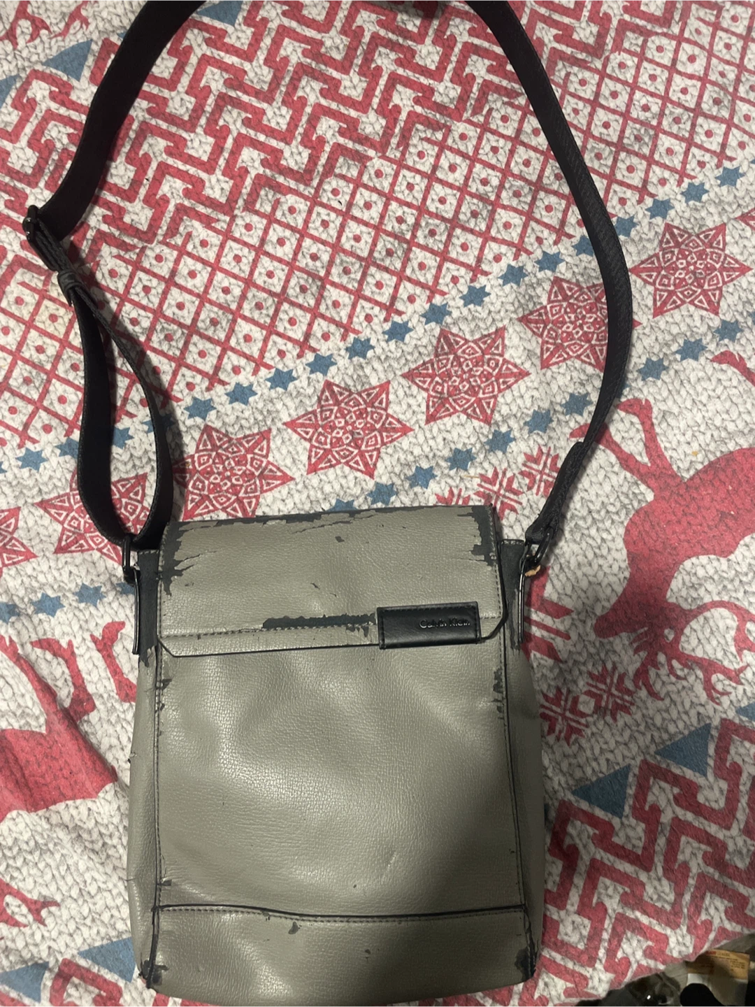 Calvin Klein Grey Crossbody Bag