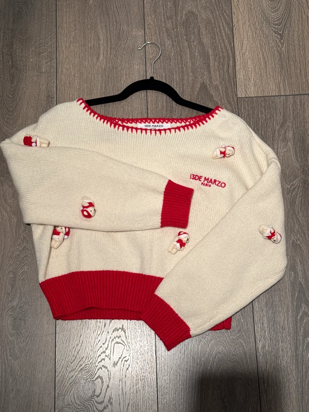 13DE MARZO Paris Sweater - Size M thumbnail