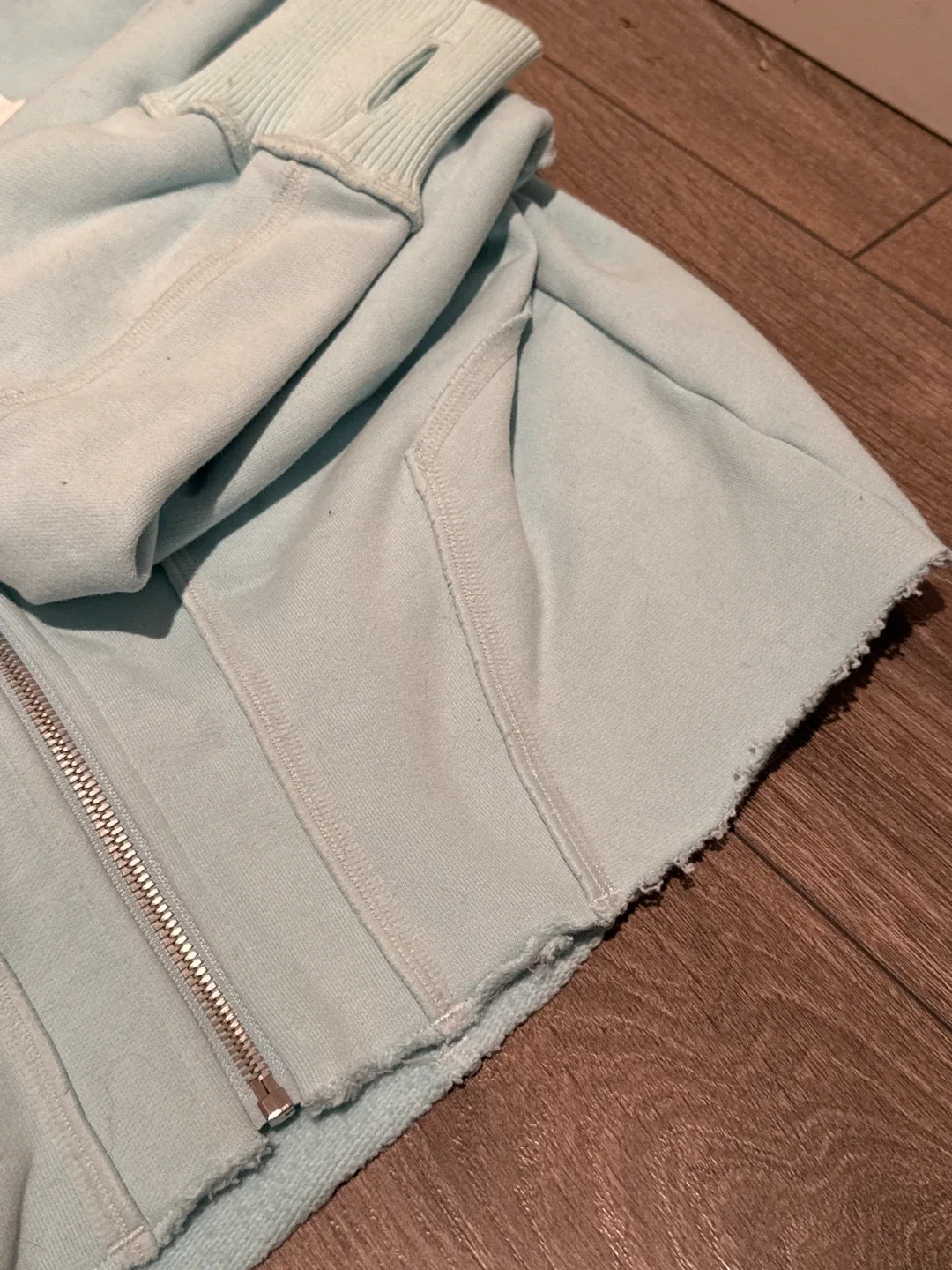 SMFK Light Blue Cropped Hoodie image indicator(5)