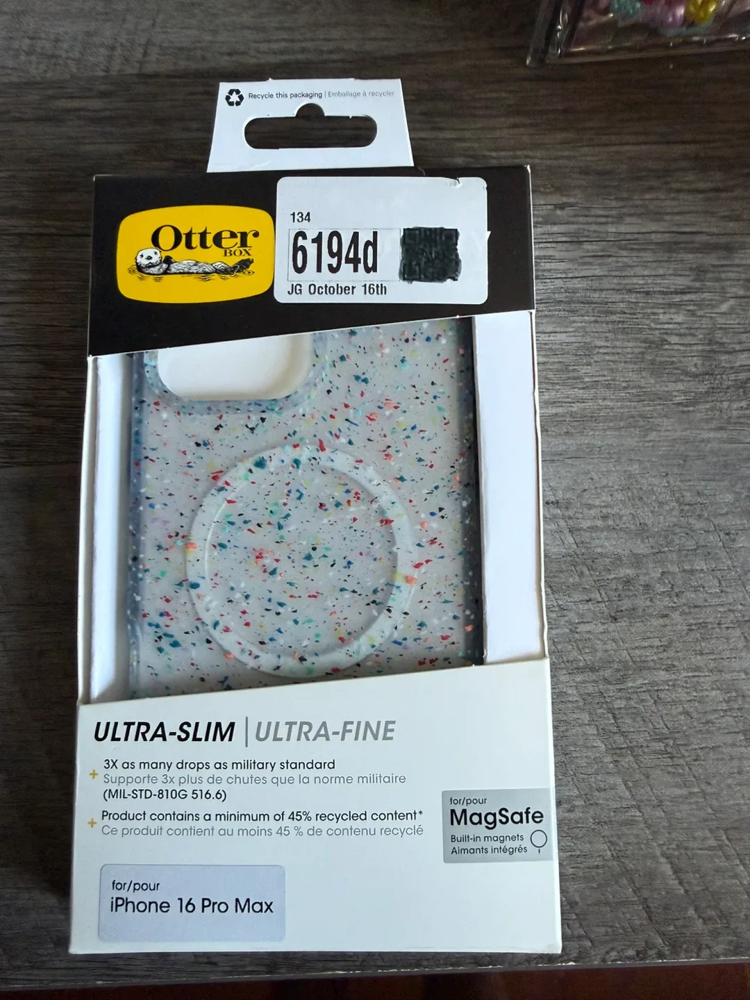 New! OtterBox Core Series iPhone 16 Pro Max Case - Shower