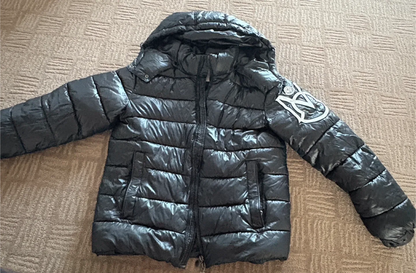 Moncler Black Puffer Jacket image indicator(2)