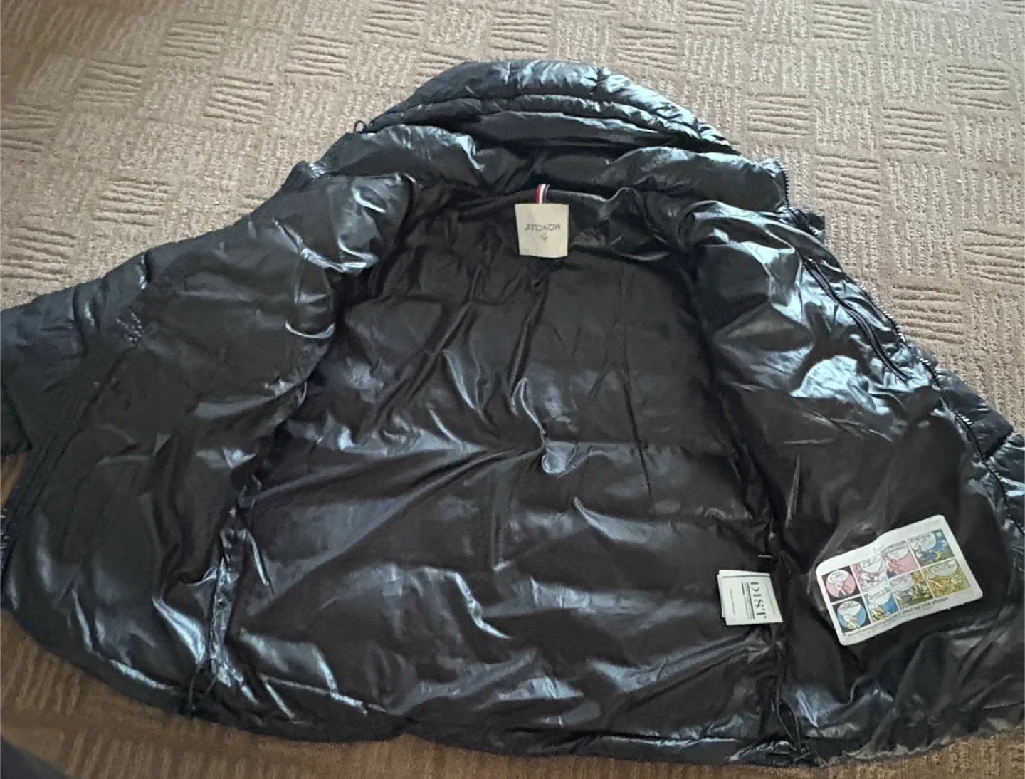 Moncler Black Puffer Jacket image indicator(4)