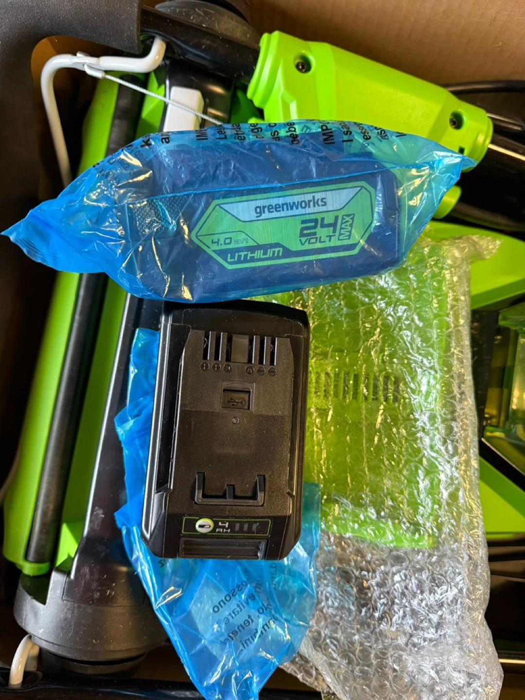 Greenworks 24V Cordless Lawn Mower 17” - photo 3