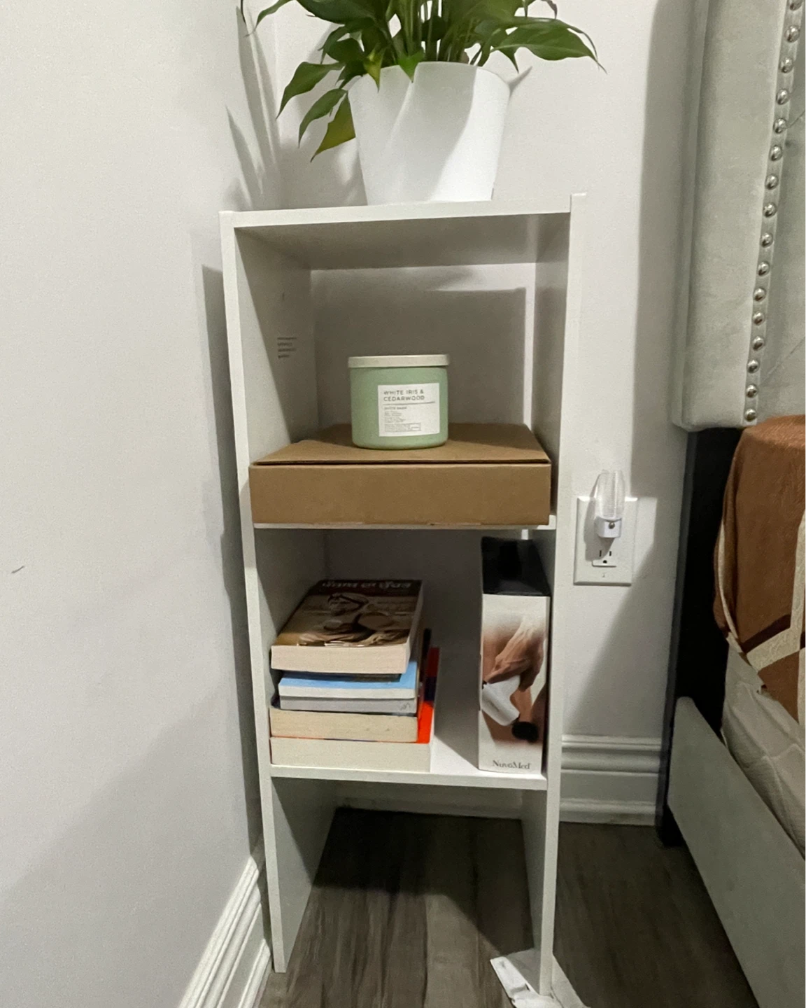White Shelf Unit