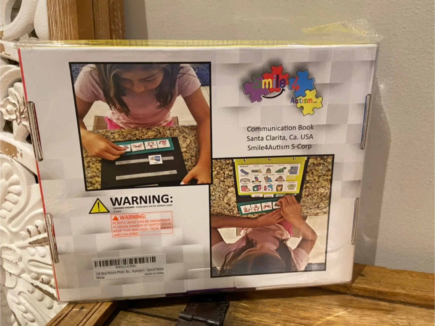 New smile4autism Small Visual Communication Picture Book image indicator(10)