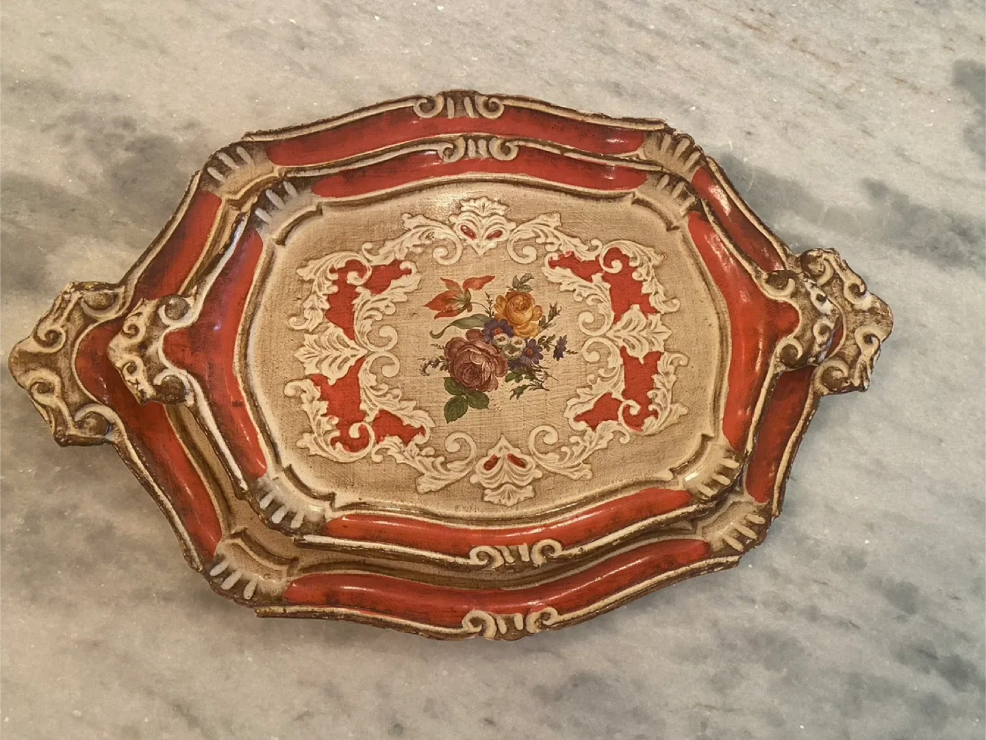Florentine decorative Trays