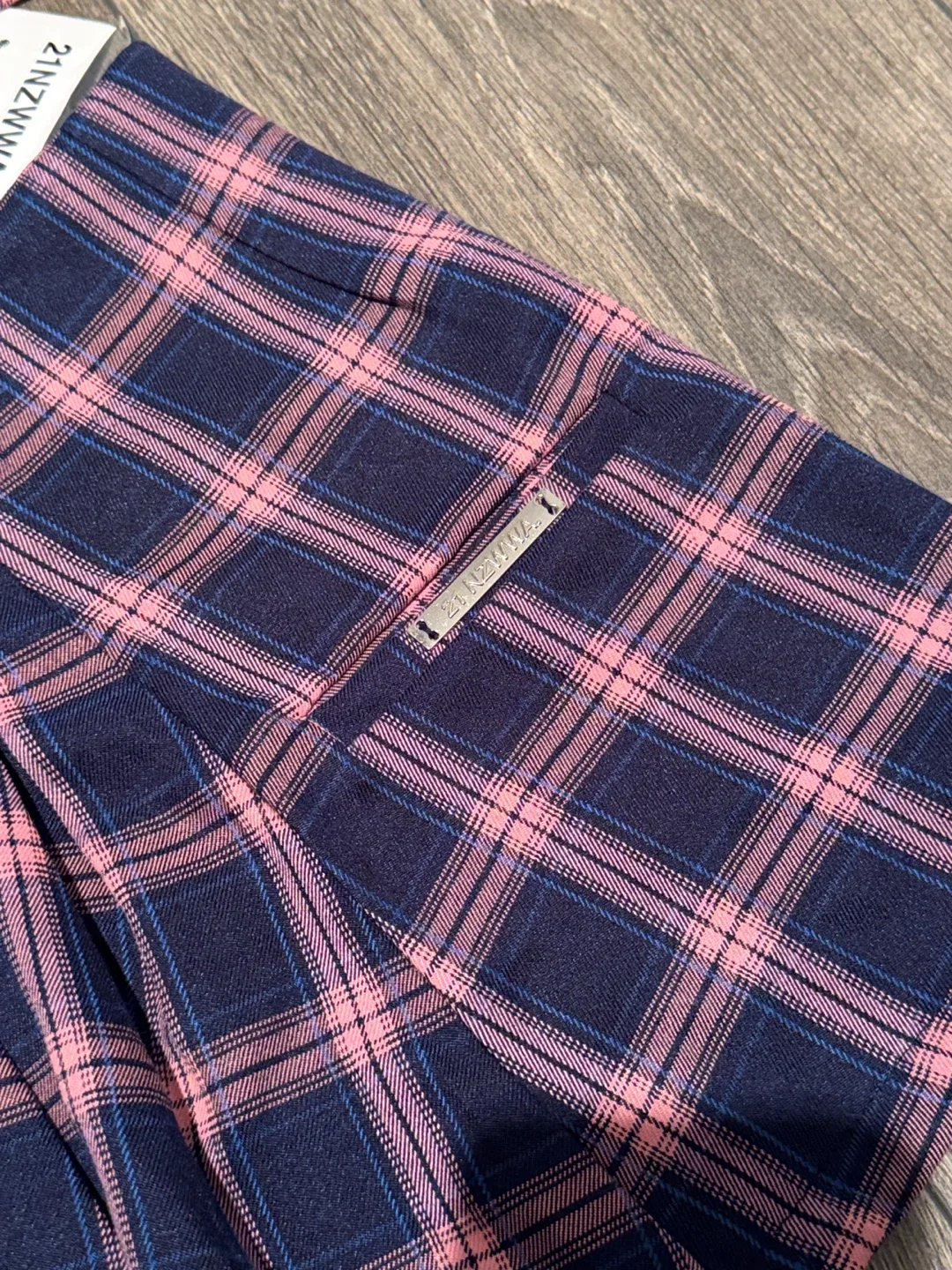 ZIZUWA Plaid Skirt & Top Set image indicator(2)