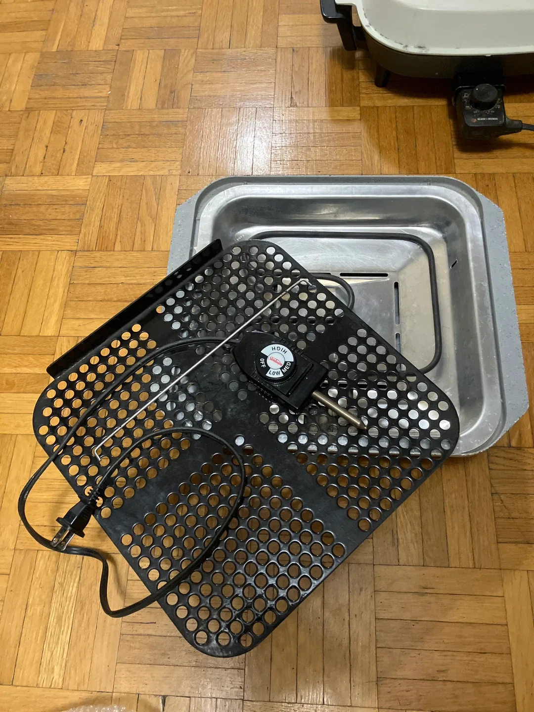 Black & Decker Electric Skillet with Fry Basket