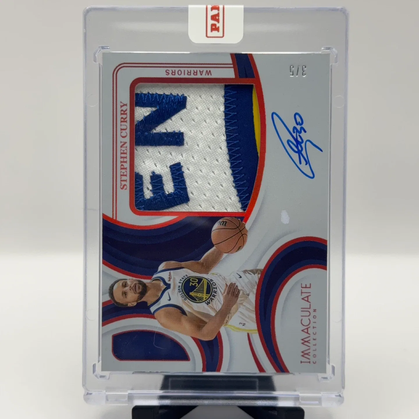 Stephen Curry Immaculate Collection Premium Patch Auto 3/5‼️ image indicator(2)