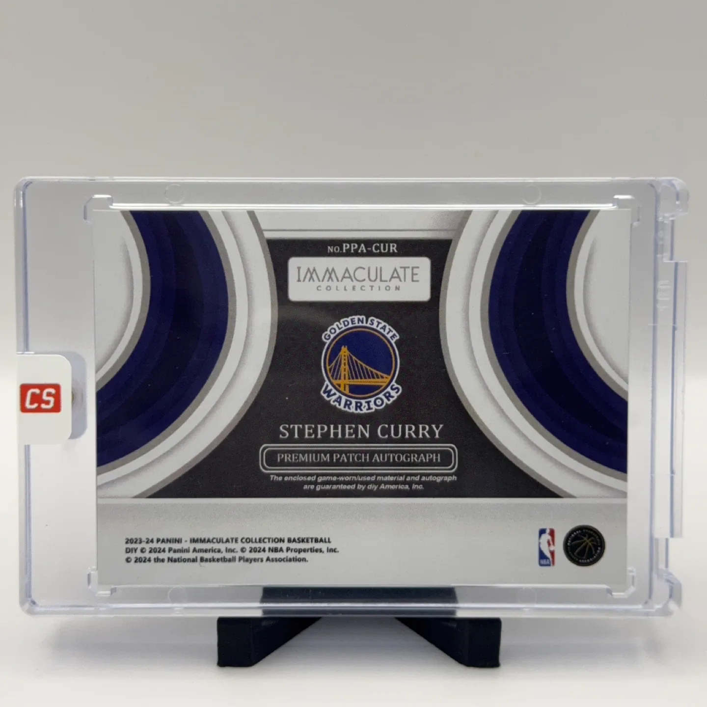 Stephen Curry Immaculate Collection Premium Patch Auto 3/5‼️ image indicator(3)
