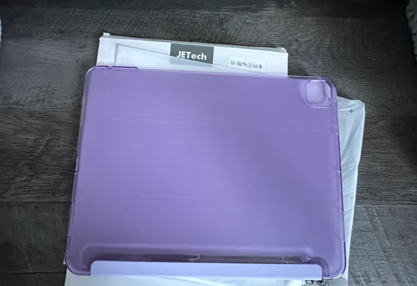 New! JETech Purple Protective Case for iPad Pro 13-Inch image indicator(3)